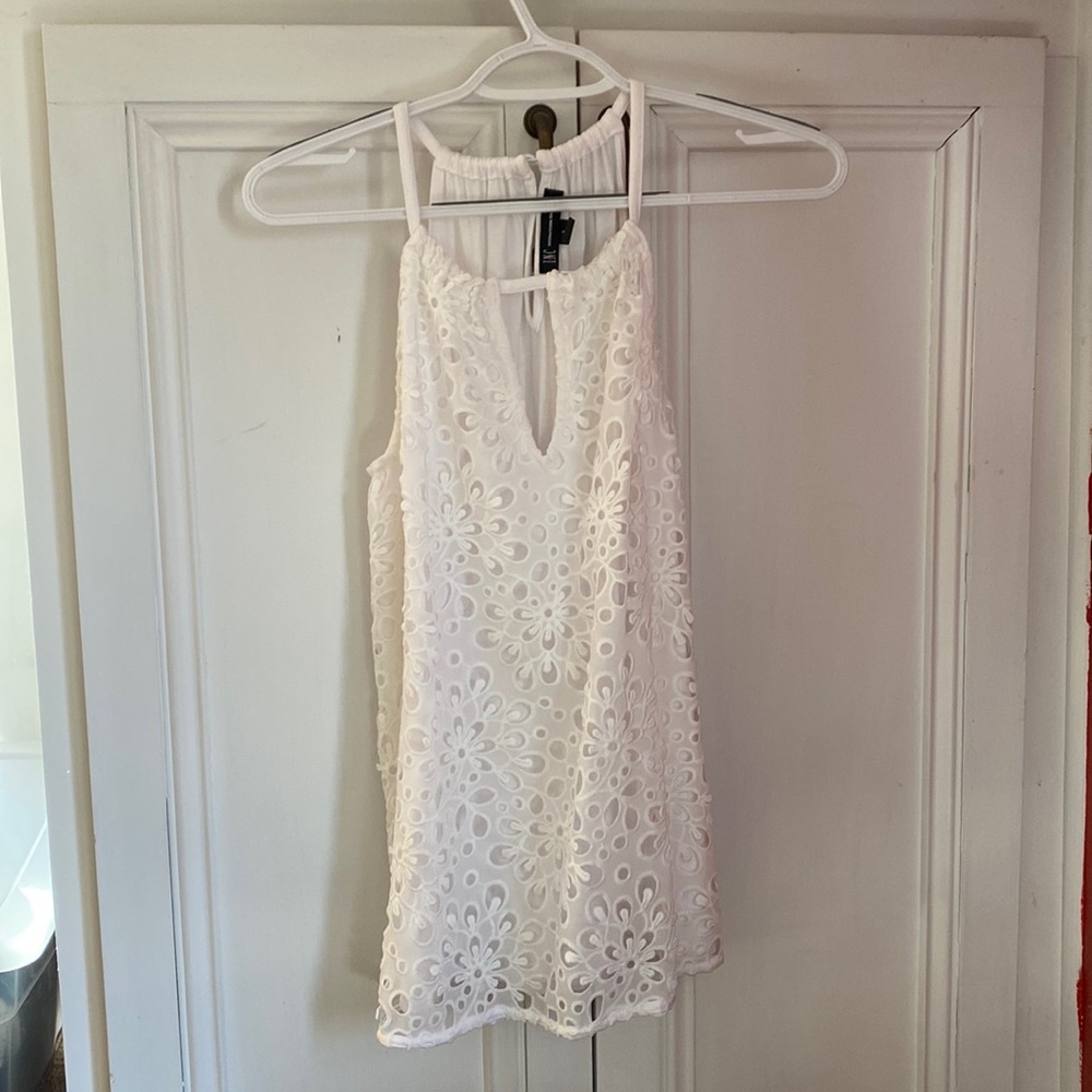 INC white blouse